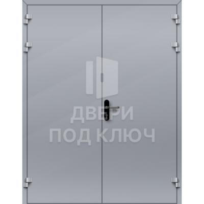 Огнеупорная дверь из алюминиевого профиля ДПК-16479