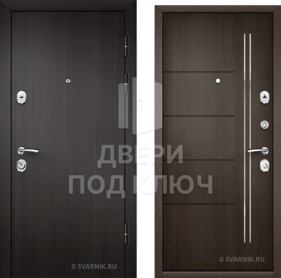 Металлическая входная дверь под ключ для дома ДПК-4845